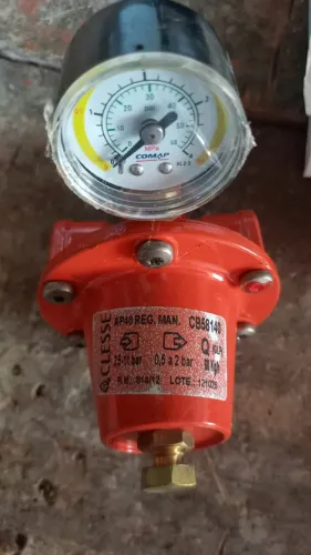Regulador Comap AP 40 1º Estágio Alta Pressão com Manômetro