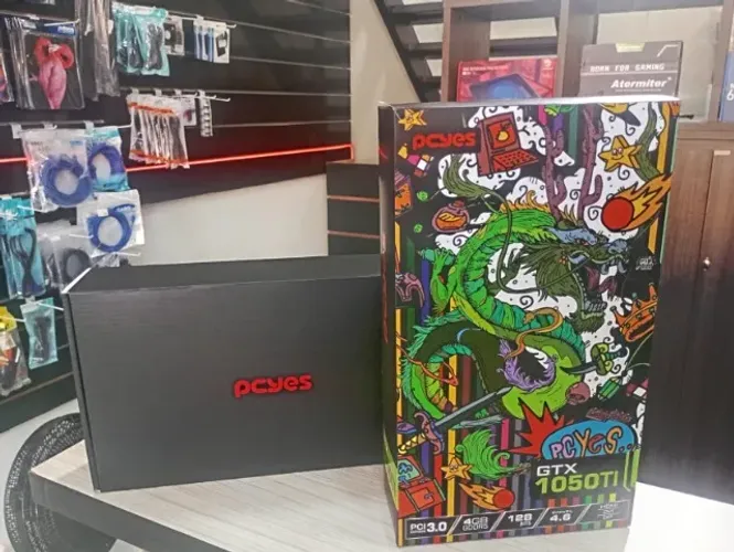 Placa de Vídeo PCYes GeForce GTX 1050 Ti 4GB GDDR5