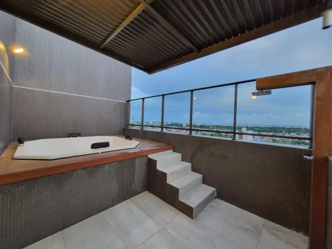 Tambauzinho,Linda e Confortável Cobertura duplex, com 3 quartos