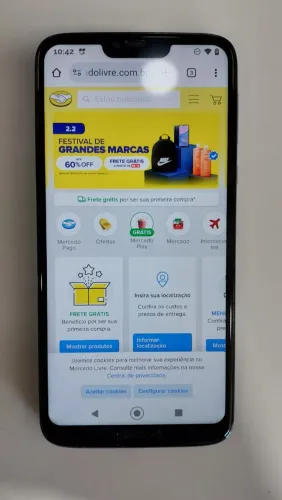 Smartphone Moto G7 Power (Acessórios ORIGINAIS)