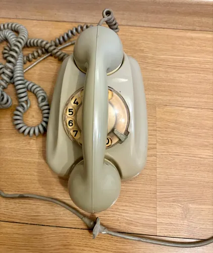 Telefone retrô Siemens tartaruga