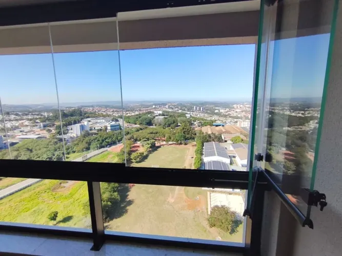 Apartamento com 1 dormitório para alugar, 49 m² - Além Ponte - Sorocaba/SP