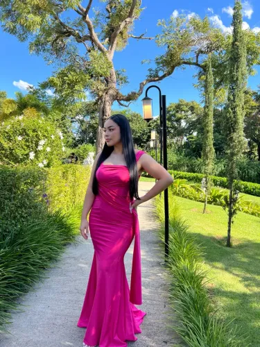 Vestido de festa - Pink