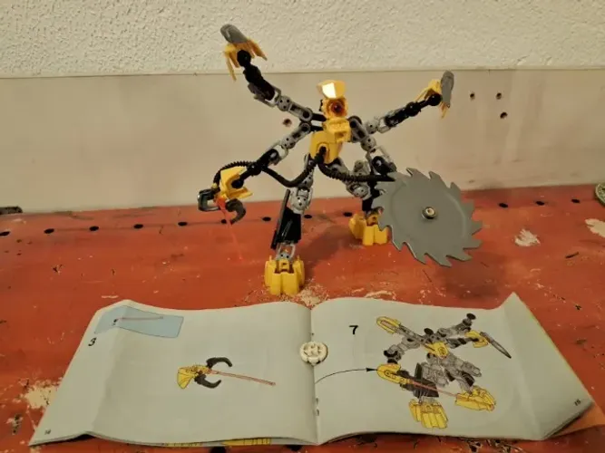 Lego-Hero Factory - XT4 Breakout - 2012 - 6229 - 39 peças (usado)