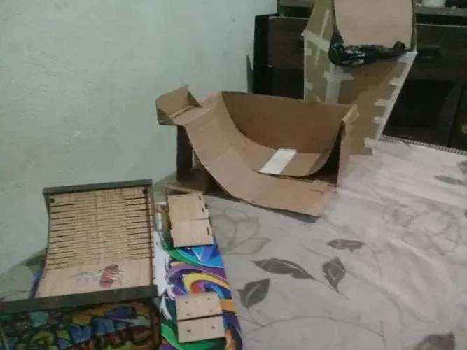 Artesanato de papelão 