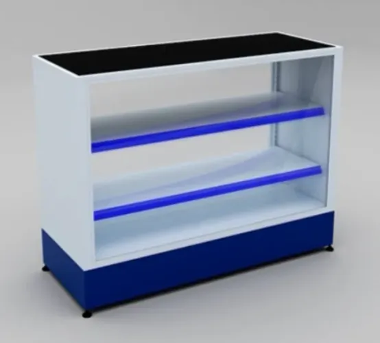 Balcões Vitrine + Balcões Caixa para Loja | Seminovos | Excelente Estado