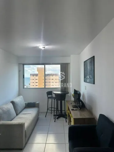 Flat com 1 dormitório para alugar, 57 m² por R$ 3.000,00/mês - Tambaú - João Pessoa/PB