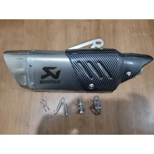 Ponteira De Escapamento Para Moto Ronco Esportivo Escape Akrapovic