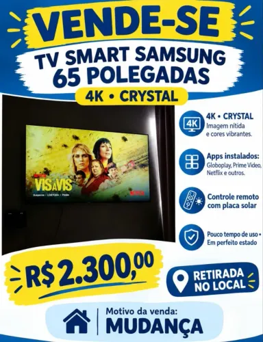 TV SMART SAMSUNG 65