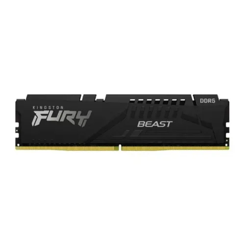 Memória RAM Kingston Fury Beast, 8GB (1x8GB), DDR5, 6000MHz, C36, Preto