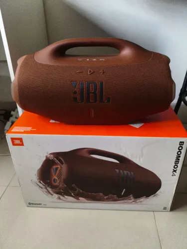 Jbl bombox4 zero! Caixa ! Tudo original!
