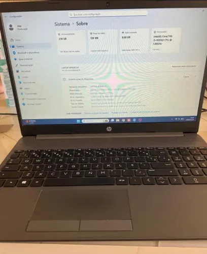 ? Notebook HP i5 (10a geração) - 8GB RAM - SSD 256GB - Seminovo