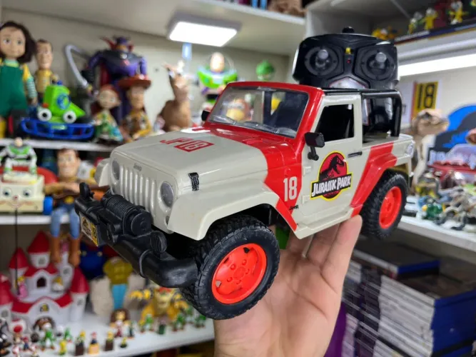 Carro controle remoto Jurassic Park