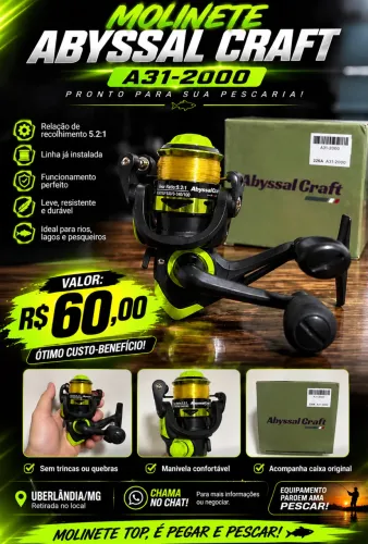 Molinete pesca