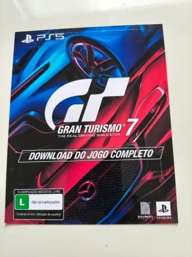 Vendo o jogo Gran turismo 7 ps5 digital 