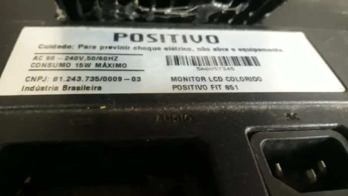 PLACA E BASE DE MONITORN- POSITIVO FIT 851