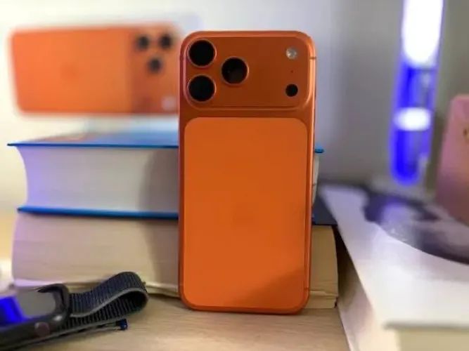 iPhone 17 pro Max 256 laranja 