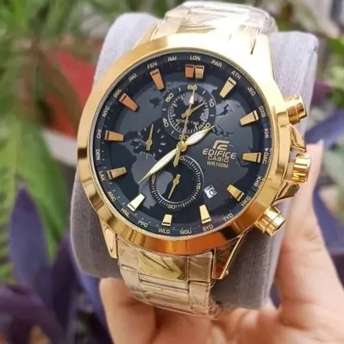 Relógio Casio edifice mapa mundi 