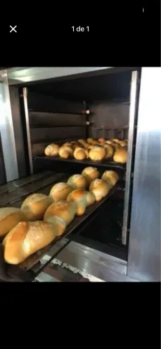 Forno de pão 8 esteiras, assa 400 pães a cada fornada!
