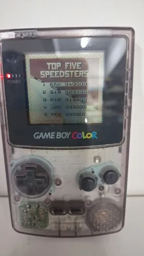 Videogame Gameboy Color Transparente - Funcionando 