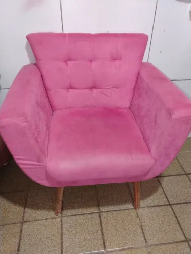 Poltrona rosa