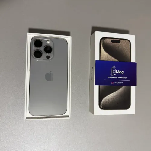 iPhone 15 PRO 128gb Seminovo c/ Caixa