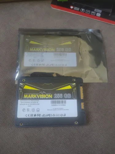 SSD 256GB MARKVISION NOVO - GARANTIA DE UM ANO - ACEITO CARTÃO - AEE INFO