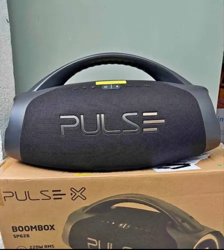 Pulse boombox nova na caixa sem uso