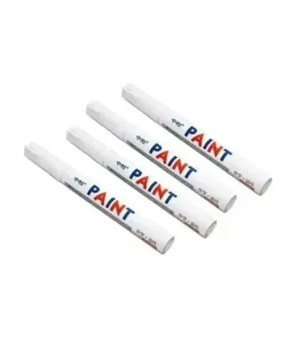 caneta branca para pneu de carro 