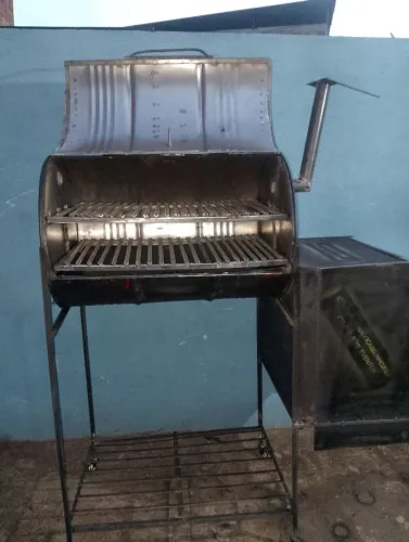 Pit smoker portátil somente por encomenda
