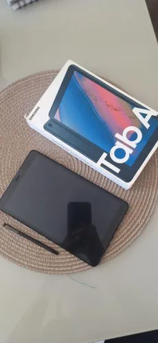 TABLET SAMSUNG TAB A COM CANETA - CONTÉM MARCAS DE USO