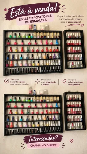 Expositor de esmalte