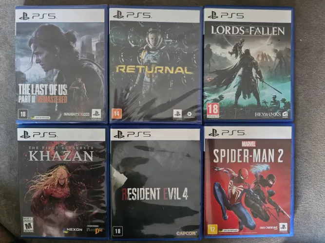 Jogos PS5 - A partir de R$45