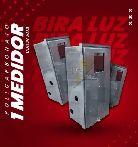 caixa de luz para 1 relogio visor rua padrao enel
