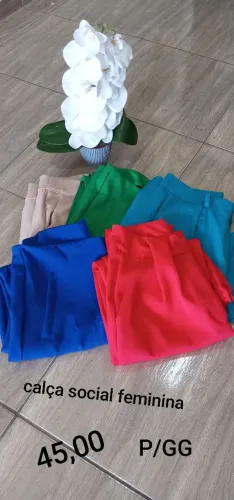 Calça social feminina