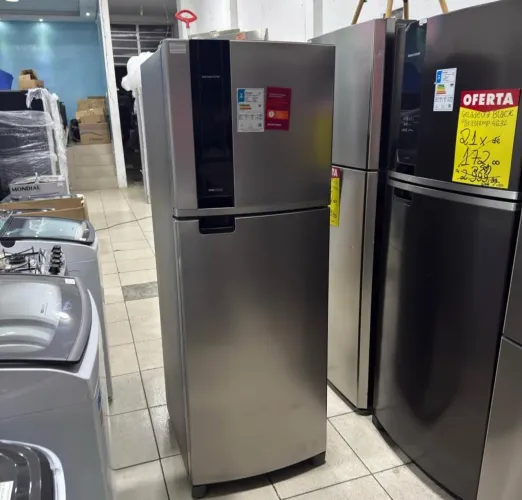 Geladeira inox Brastemp 461 litros
