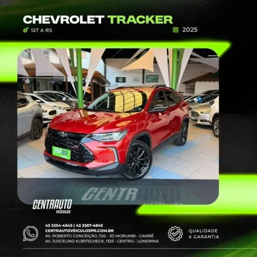 Chevrolet Tracker RS 1.2 Turbo 12V Flex Aut. 2025