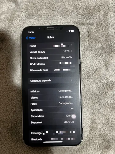 iPhone XR 128gb BRANCO