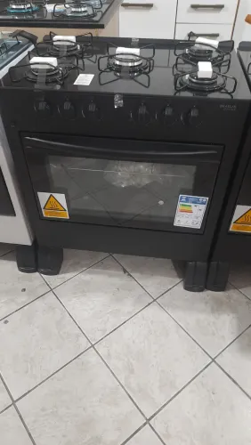 Fogão 5b com mesa de vidro