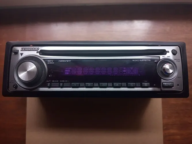 SOM CD KENWOOD KDC-MP676 GM seminovo!!!