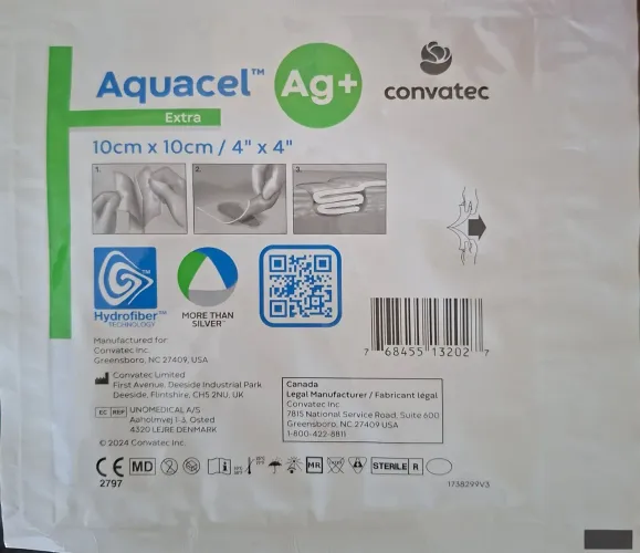 Aquacel Ag 10x10 Convatec