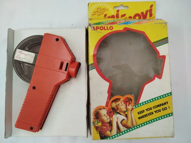 Antigo mini cine ou mini movi da Apollo anos 80