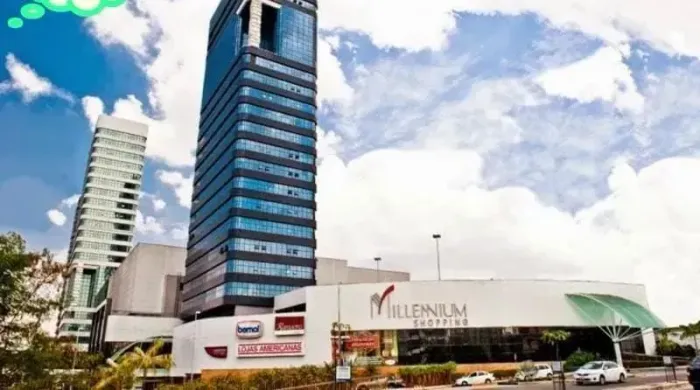 Sala mobiliada, no Millenium  Shopping, torre Business, com 33 m2, na Chapada - Manaus - A