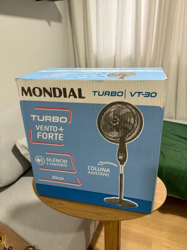 Ventilador de Coluna 30cm Turbo - Novo/Lacrado