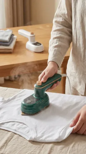 Ferro de Passar a Vapor Portátil - Prático para o Dia a Dia!