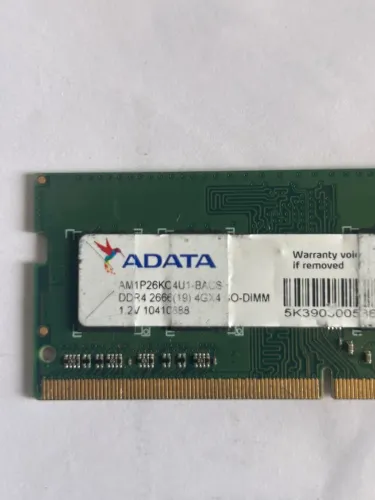Memória ram Notebook 4gb Ddr4 Adata