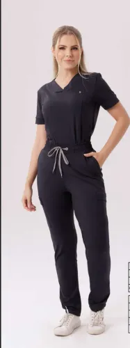 Pijama Cirugico My Coat Move Preto
