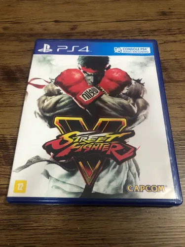 Street Fighter 5. Jogo ps4.