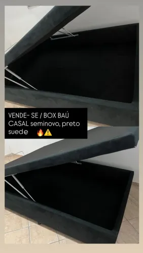 BAÚ CASAL CAMA BOX
