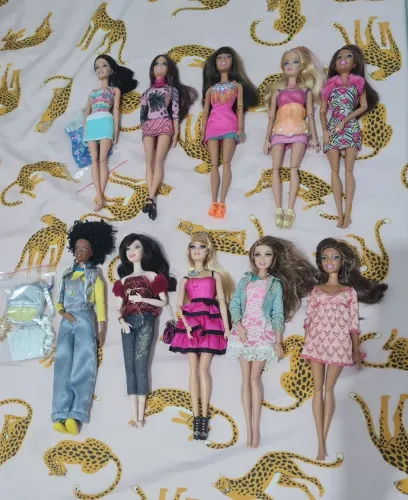Lote Barbies Fashionistas, fashion fever, generation girl, sryle luxo.